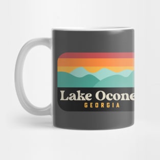 Lake Oconee Georgia Greensboro Vintage Sunset Mug